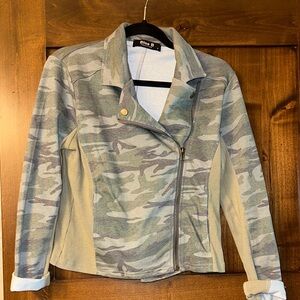 Green and Tan Utility Jacket Stylish and Functional